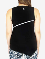 Guru Muscle Sculpt Tank - Black, view 2