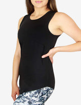 Guru Muscle Sculpt Tank - Black, view 3