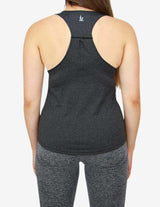 Guru Muscle Sculpt Tank Dark Grey, view 2