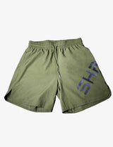 Guru Muscle SHRDD Impact - Midcut shorts - Khaki Green, view 3