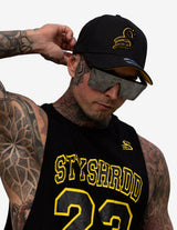 Guru Muscle Shredded A-frame Cap Yellow, view 2