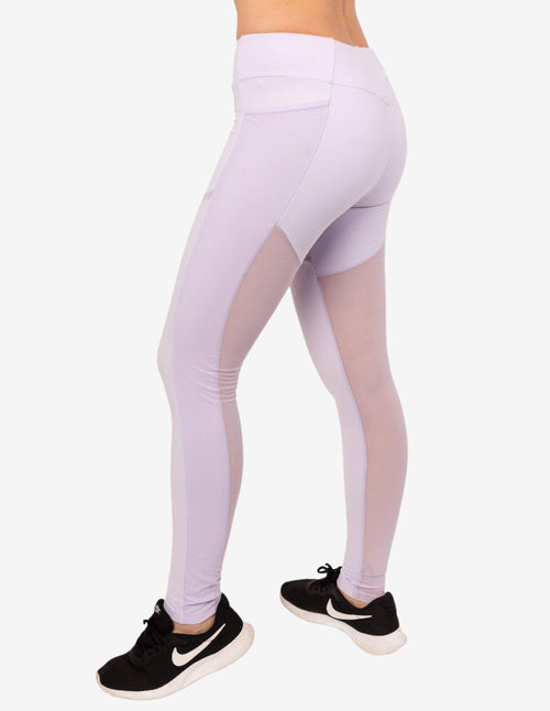 Guru Muscle Simply Mesh Leggings Pastel Lilac