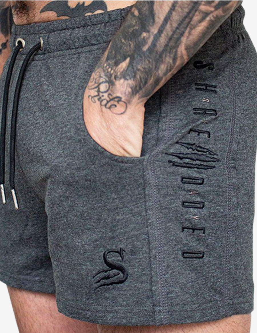 Guru Muscle SLASH - Lifting short - GREY