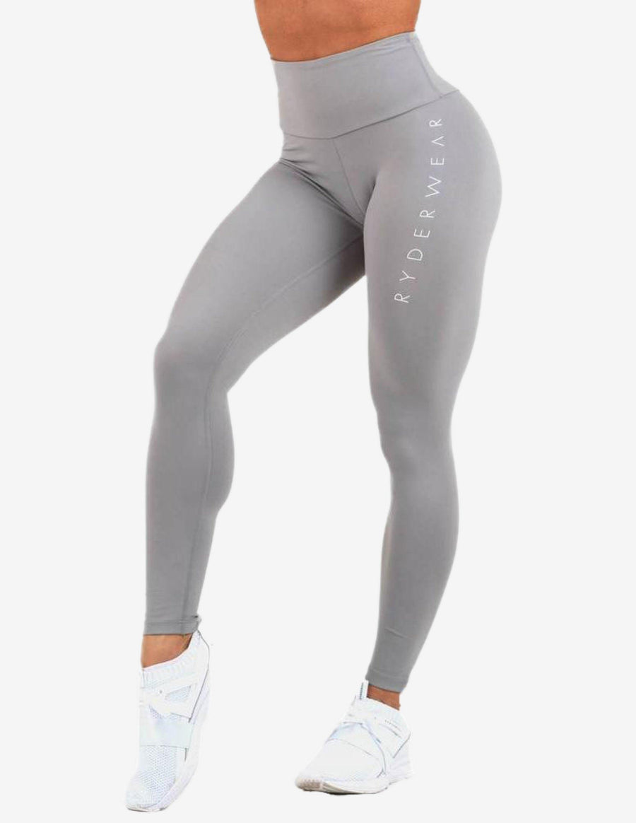 Guru Muscle STAPLES SCRUNCH BUM LEGGINGS GREY