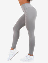 Guru Muscle STAPLES SCRUNCH BUM LEGGINGS GREY, view 3