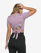 Guru Muscle State Of Bliss Tee - Purple, view 2