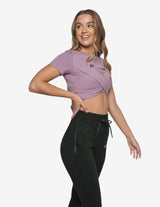 Guru Muscle State Of Bliss Tee - Purple, view 3