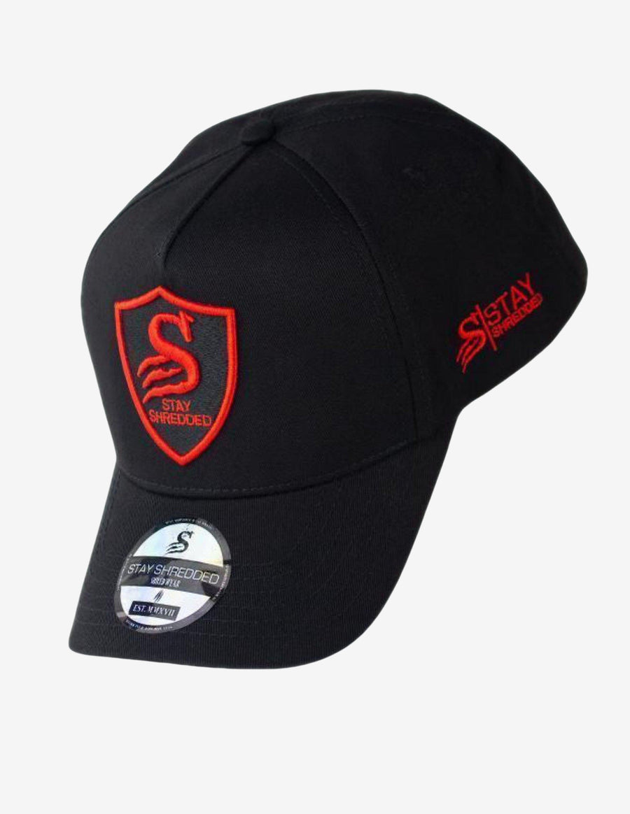 Guru Muscle Stay Cap - Black / Red