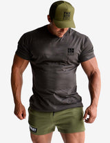 Guru Muscle Stone | Men's Gym T-Shirt, view 6