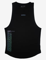 Guru Muscle Surge Trip Reflective Longline Tank, view 2