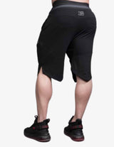 Guru Muscle SVGE Prometheus shorts 3.0 – Black Out, view 2