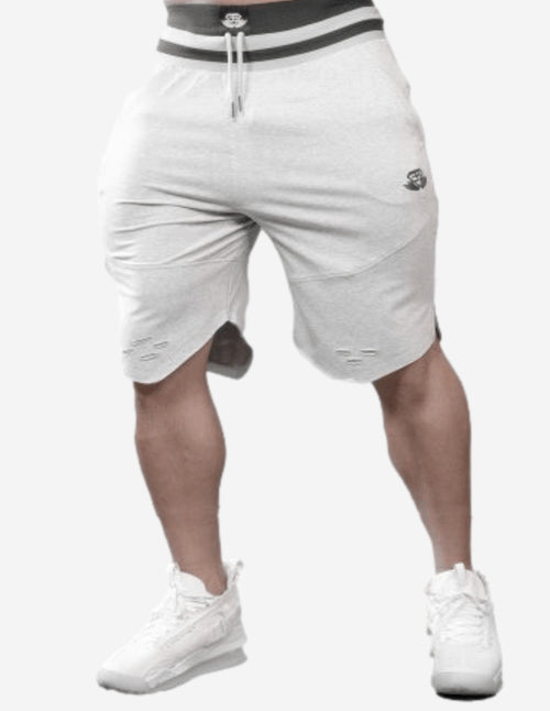 Guru Muscle SVGE Prometheus shorts 2.0 – Light Grey Melange