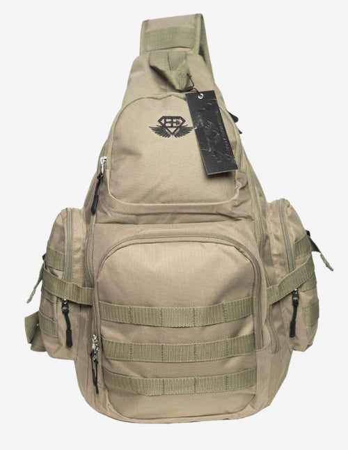 Guru Muscle BE Tactical Sling Bag – ARMY Green