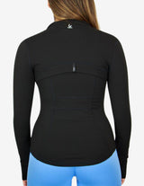 Guru Muscle Running Jacket - Jet Black, view 2