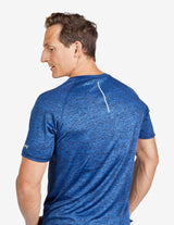 Guru Muscle All Day Every Day Tee Marl - Marl Blue, view 3