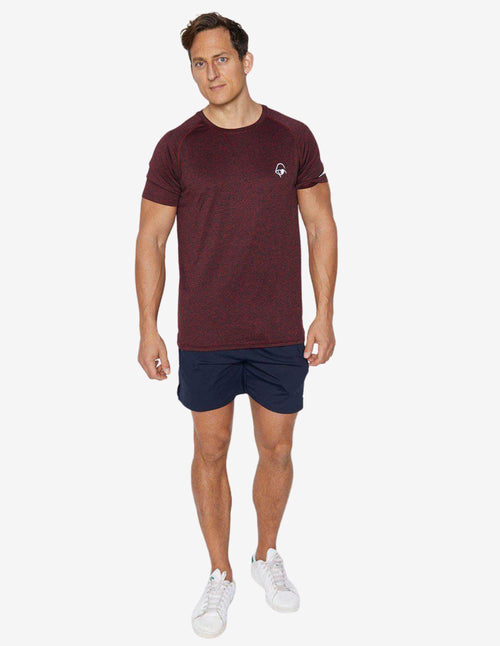 Guru Muscle All Day Every Day Tee - Maroon