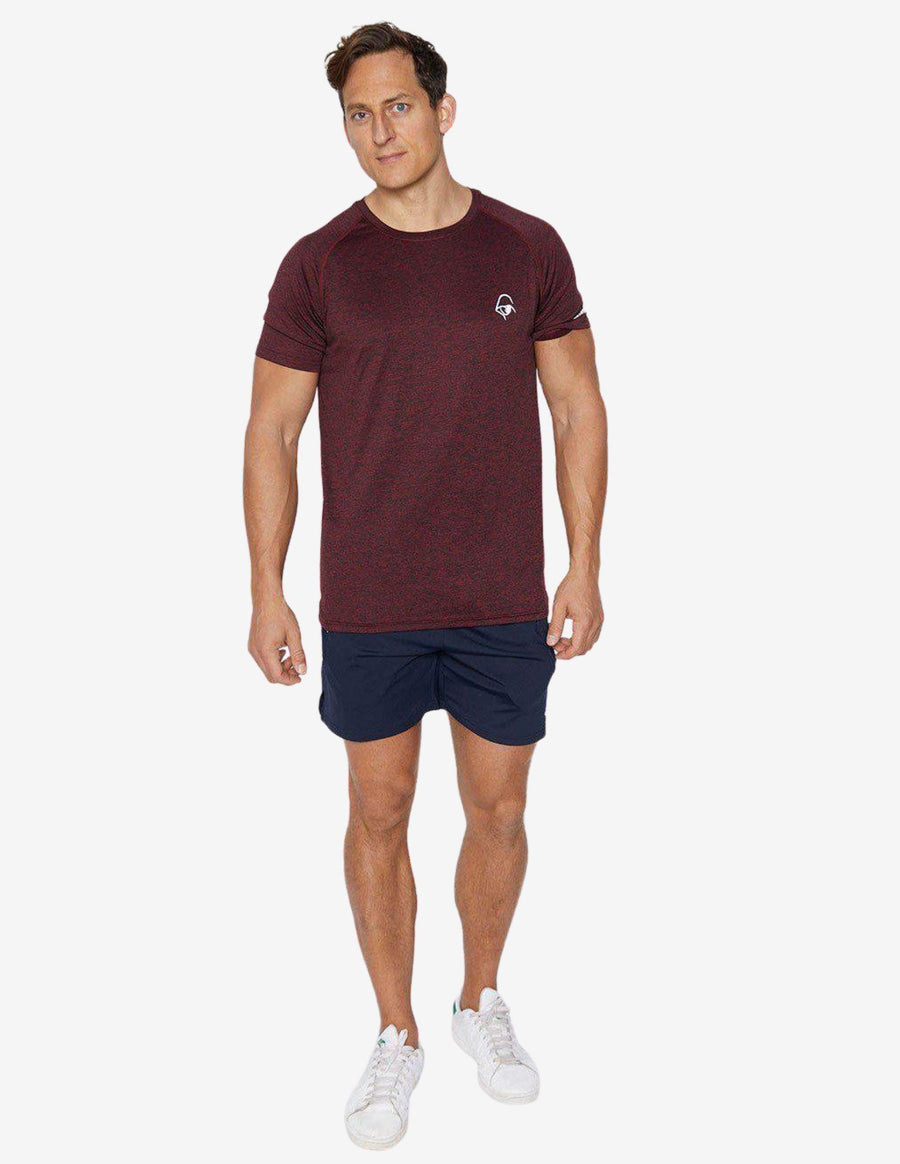 Guru Muscle All Day Every Day Tee - Maroon