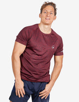 Guru Muscle All Day Every Day Tee - Maroon, view 4