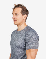 Guru Muscle All Day Every Day Tee - Static Grey, view 4