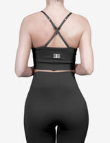Guru Muscle TELLUS Seamless BRA – BLACK, view 2