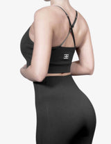 Guru Muscle TELLUS Seamless BRA – BLACK, view 3