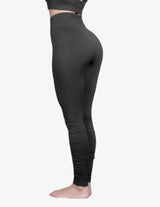 Guru Muscle TELLUS Seamless Legging High Waist – BLACK, view 2