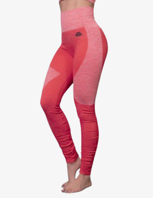 Guru Muscle TELLUS Seamless Legging High Waist – RED