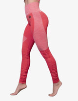 Guru Muscle TELLUS Seamless Legging High Waist – RED, view 3