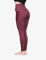 Guru Muscle THALIA Legging – BURGUNDY, view 3