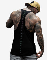 Guru Muscle Trip Reflective Signature Tank Black, view 2