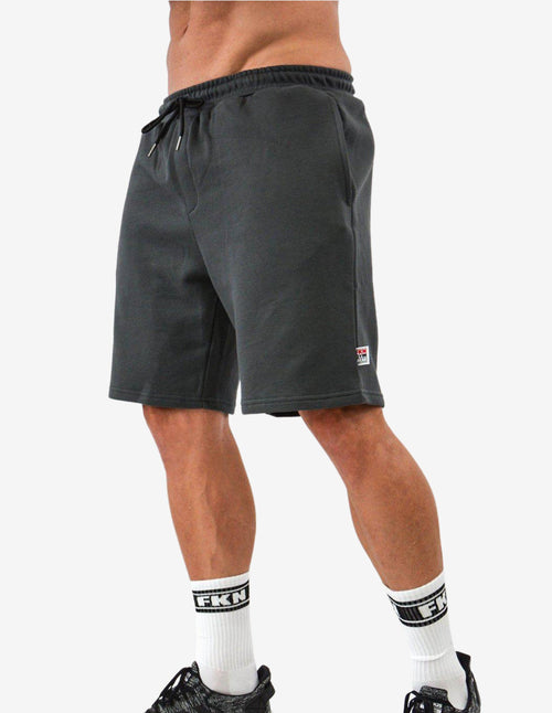 Guru Muscle Trojan | Men's Gym Shorts | Grey