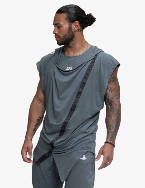 Guru Muscle TULUM TANK – STORMY BLUE