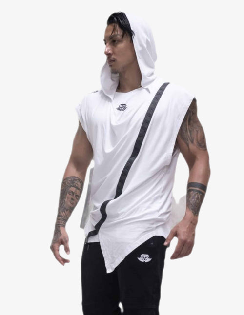 Guru Muscle TULUM TANK – WHITE OUT