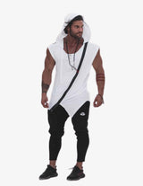 Guru Muscle TULUM TANK – WHITE OUT, view 3