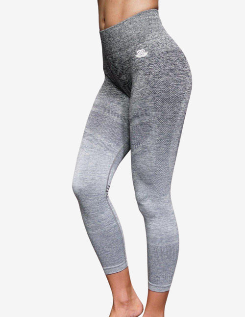 Guru Muscle Valkyrie Seamless Leggings High Waist - Dark Grey