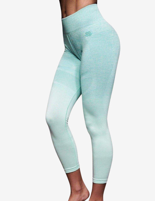 Guru Muscle Valkyrie Seamless Leggings High Waist 7/8 - Mint