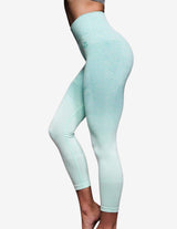 Guru Muscle Valkyrie Seamless Leggings High Waist 7/8 - Mint, view 3