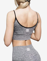 Guru Muscle Valkyrie Seamless Sports Bra - Black, view 2