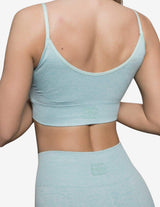 Guru Muscle Valkyrie Seamless Sports Bra - Mint, view 2