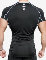 Guru Muscle VENTUS Short sleeve Top – Black, view 2