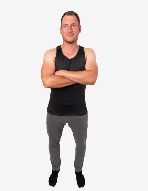 Guru Muscle Vertex Tank Black