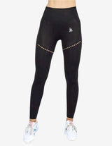 Guru Muscle Vital Seamless Leggings - Black, view 3