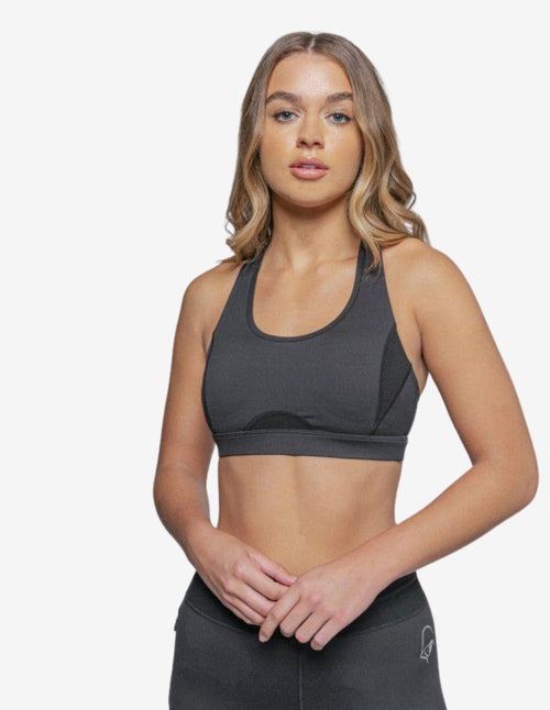 Guru Muscle Wherever You Wander Sports Bra - Black