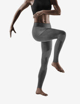 Guru Muscle CEP Womens Compression Training Tights Grey, view 3