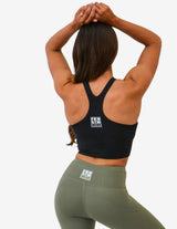 Guru Muscle WOMEN'S GYM SINGLET | CROPPED, view 2