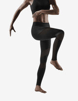 Guru Muscle CEP Womens Compression Training Tights Black, view 3