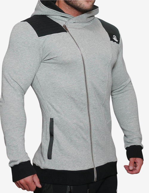 Guru Muscle YUREI vest – LIGHT GREY & BLACK ACCENTS