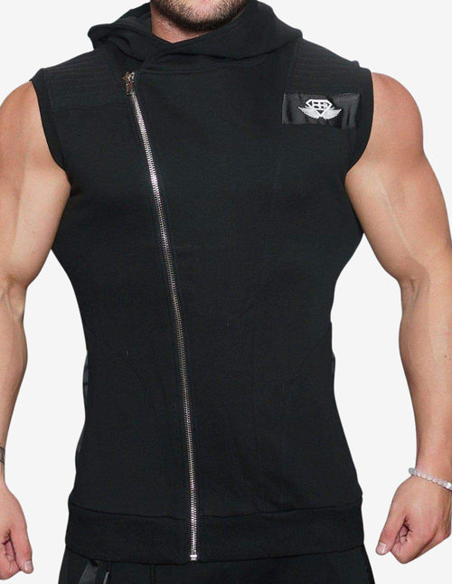 Guru Muscle YUREI Sleeveless vest – ALL BLACK