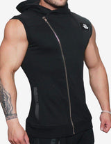 Guru Muscle YUREI Sleeveless vest – ALL BLACK, view 2