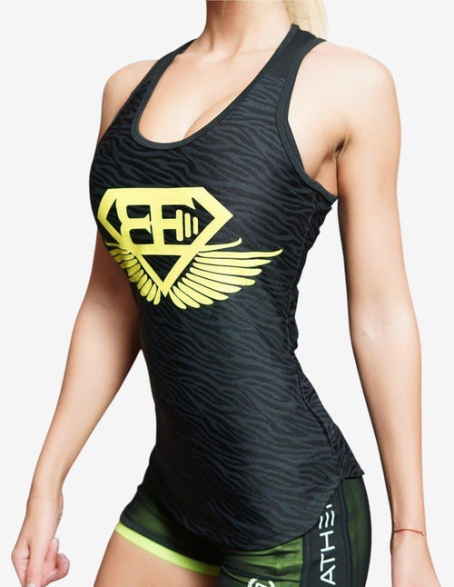 Guru Muscle ZEBRA X Tank – Black